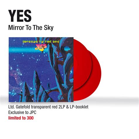 Yes Mirror To The Sky G Limited Edition Transparent Red Vinyl