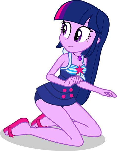 Twilight Sparkle Eqg Swimsuit Swap W Sci Twi By Dustinwatsongkx On Deviantart