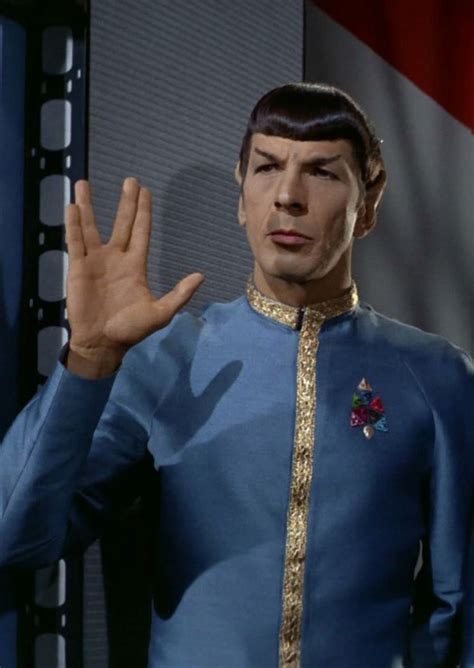 VULCAN GIRLS DO IT WITH LOGIC | Spock in his formal dress uniform ...