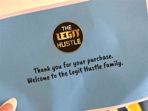 The Legit Hustle
