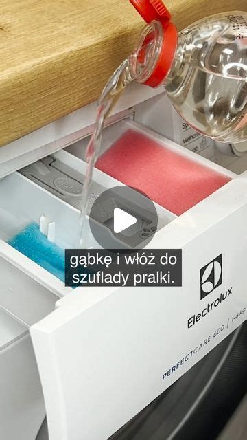 Sprytne Triki on Instagram Nasącz tym gąbki i włóż do szuflady pralki