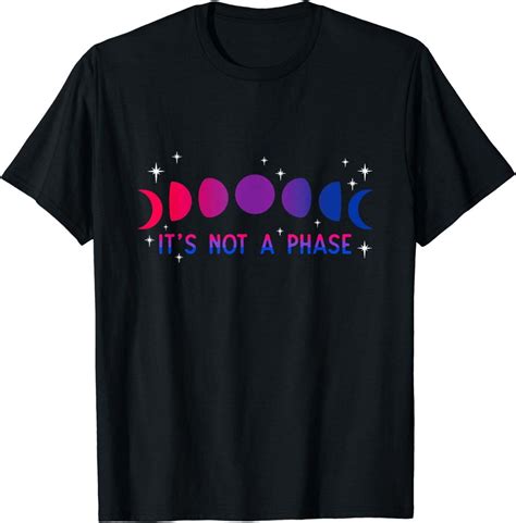 Bisexual Lunar Phases Shirt Embrace Bi Pride And Lgbtq Bisexuality