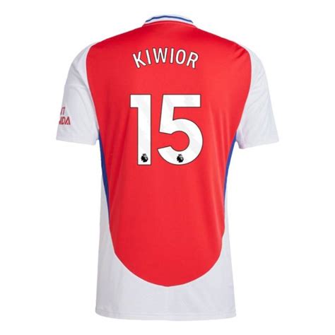 Arsenal Home Jersey 2024 2025 Kiwior | Foot Soccer Pro