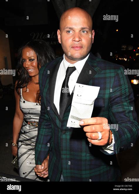 Mel B Aka Melanie Brown And Her Husband Stephen Belafonte Leaving Madeo