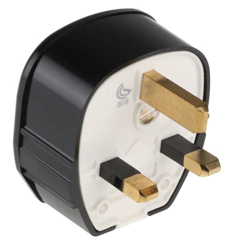 Blk Mk Electric Mk Electric Uk Mains Plug A Cable Mount