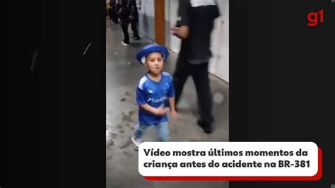 V Deo V Deo Mostra Ltimos Momentos Da Crian A Antes Do Acidente Na Br