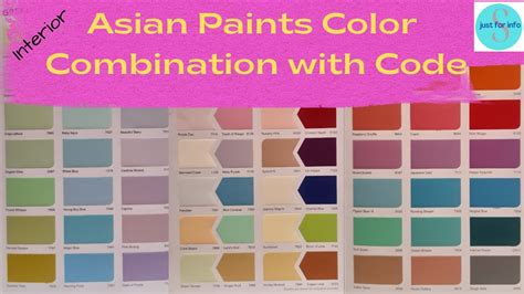 Asian Paints Color Combination With Code Asian Paints Shade Card