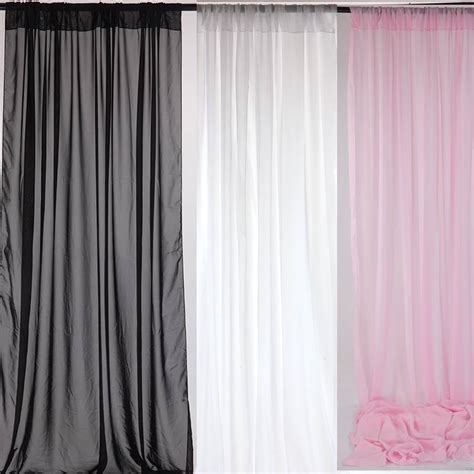 Satin Fabric Backdrop Curtain - Cappel's