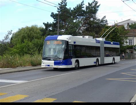 TL Hess Trolleybus Nr 822 Unterwegs In Pully Am 02 07 2023 Bus Bild De