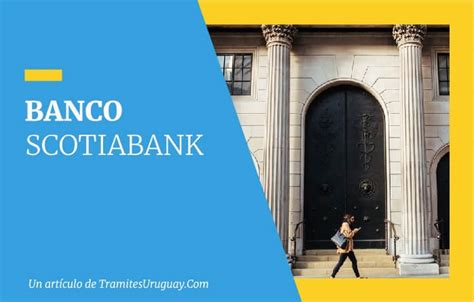 Banco Scotiabank Uruguay Teléfonos Horarios Sucursales y MÁS