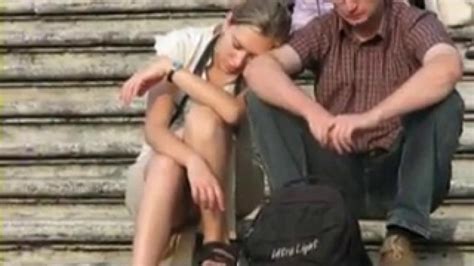 Chick On The Stairs Upskirt Porn Videos