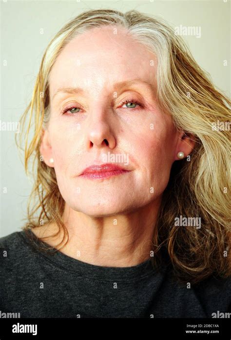 Mature Female Beauty Expressions Stock Photo Alamy