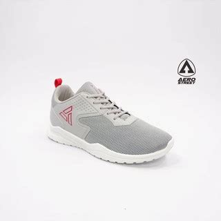 Jual Aerostreet Delta Abu Muda Sepatu Sneakers Casual Sport