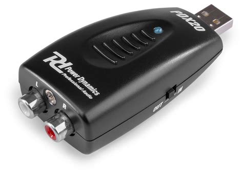 Power Dynamics Pdx Convertisseur Num Rique Analogique Usb Rca