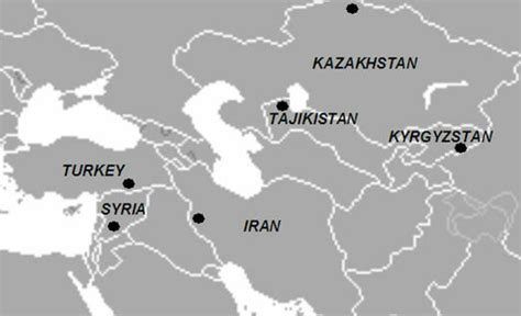 Map showing six barley growing regions referred in the text. Full ...