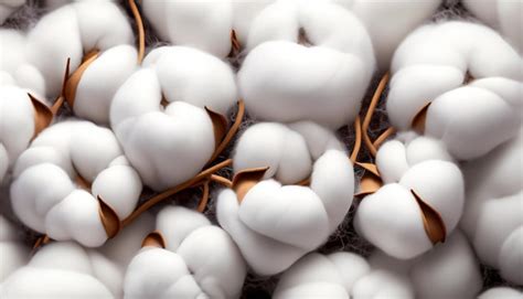 Flor De Algodão Branco E Macio Fecha Delicada Beleza Leve Fibra