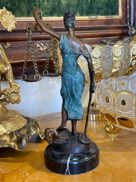 Lady Justice Bronze Statue Etsy