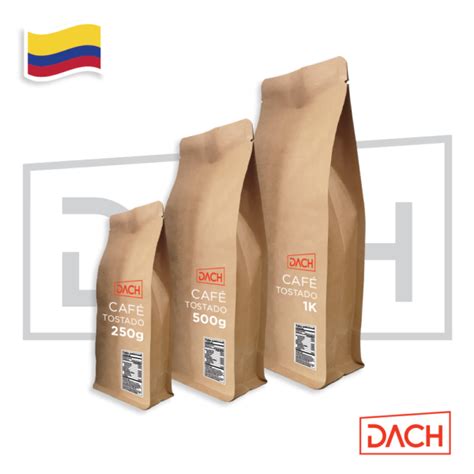 Cafe Descafeinado Colombia Swiss Water 500Gr Molido Comercial DACH