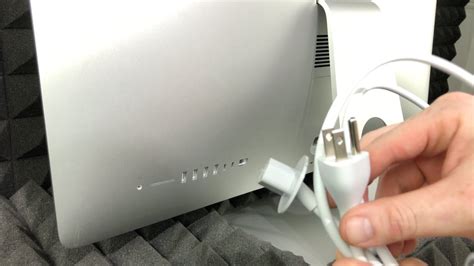 How To Connect Power Cord To Imac Power Lead Power Cable Plug Into