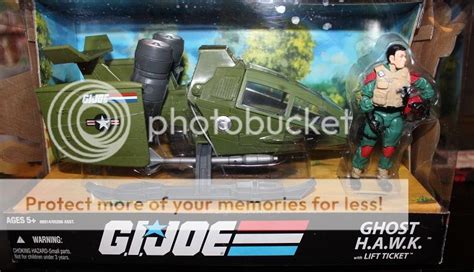 Gi Joe Ghost Hawk Sky Hawk With Lift Ticket Hisstank