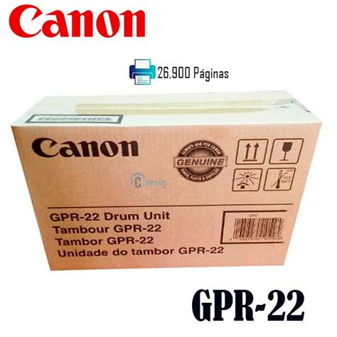 Tambor Canon Gpr Negro Imagerunner