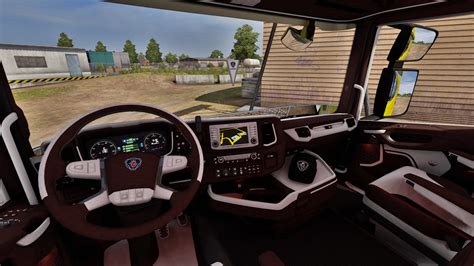 Scania Next Gen Brown White Interior 1 39 Allmods Net