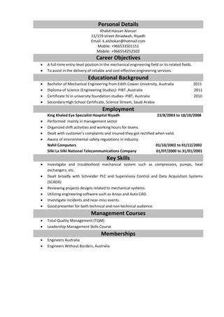 Cv Pdf