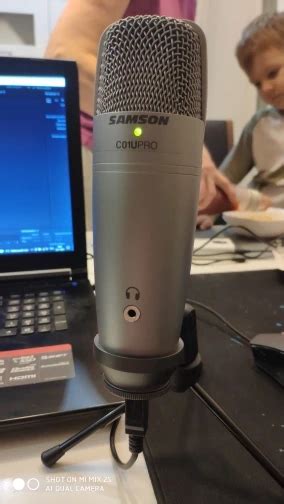 Конденсаторный микрофон Samson C01U Pro, студийный USB микрофон с ...