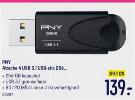 PNY, USB memory stick, Elgiganten 2021 - Alle Tilbudsavis