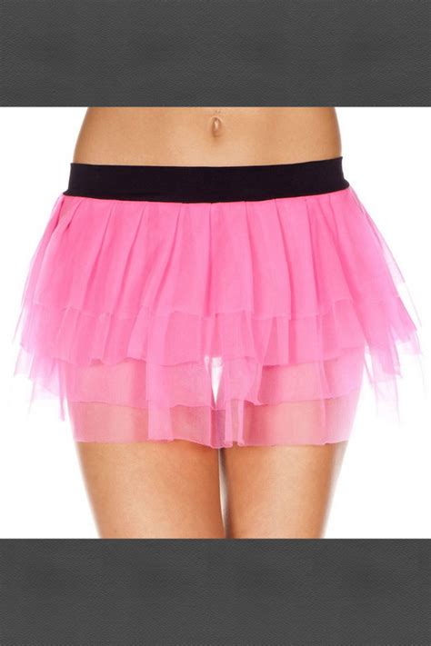 Pink Layered Tulle Skirt Spicy Lingerie