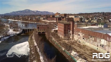 DÉMOLITION DIFCO DOMINION TEXTILE MAGOG QUEBEC 4K DRONE YouTube