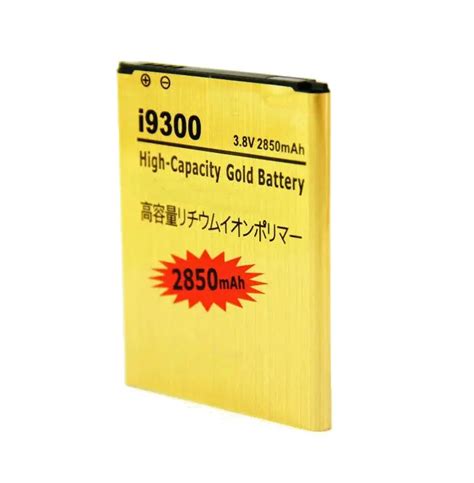 Ciszean 30pcs Lot 2850mAh Replacement Gold Battery For Samsung Galaxy