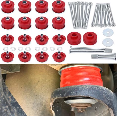 Amazon Body Mount Bushing Kit KF04060BK Polyurethane Body Cab