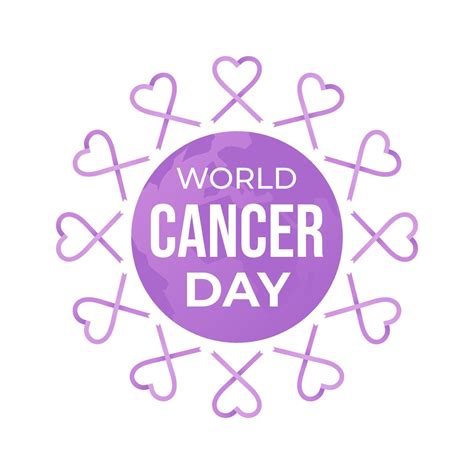 World Cancer Day Custom Logo Vector 20277116 Vector Art at Vecteezy