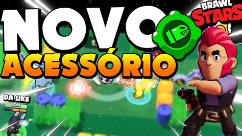 JOGUEI O NOVO ACESSÓRIO DO COLT ACHEI FORTE Brawl Stars YouTube