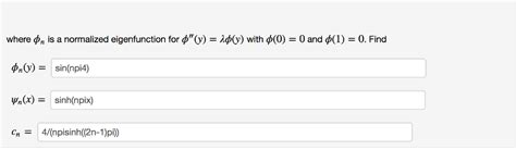 Solved Point Use Eigenvalues And Eigenfunction Expansion Chegg