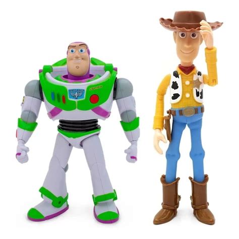 Boneco Woody E Buzz Lightyear Som Toy Story No Shoptime