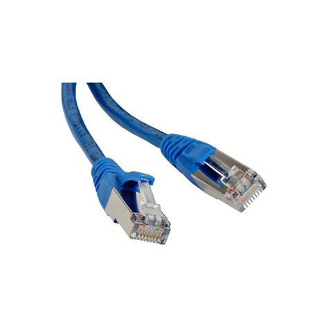 Экранированный патч-корд Hyperline F/UTP PC-LPM-STP-RJ45-RJ45-C5e-3M ...