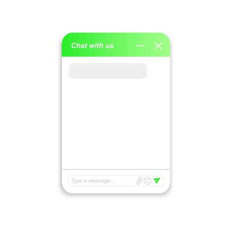 Mobile Messenger App Interface Chatbot Window Design Life Chat Customer Service Form Virtual