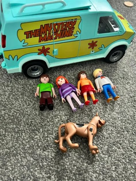 Playmobil Scooby Doo Mystery Machine Playset Picclick Uk