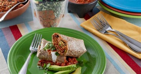 Loaded Tex-Mex Burritos – LeafSide