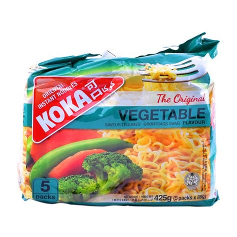 Koka Noodle Vegetable 5x85gm