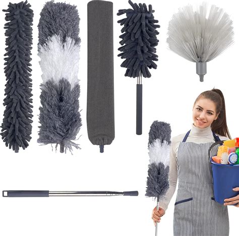 SEELOK 2 Lot de Plumeau Poussière Plumeau Télescopique Duster en