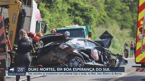 Acidente Mata 2 Pessoas Na Sp 255 Em Boa Esperança Do Sul Veja VÍdeo E