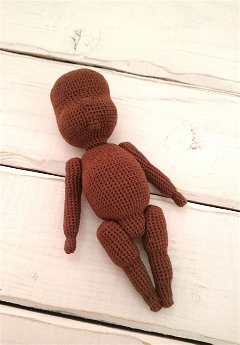 Crochet PATTERN Newborn Doll Body In English Handmade Doll Etsy