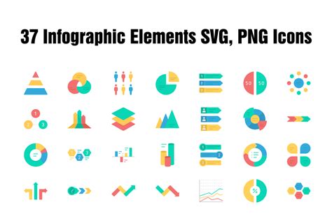 37 Vector Infographic Icons – Free Design Resources