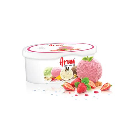 Arun Ice Cream Fresh Strawberry – Harish Food Zone