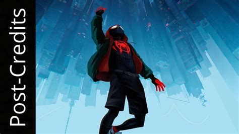 Spider Man Into The Spider Verse Post Credits Scene Youtube