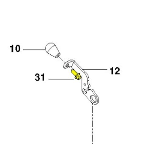 Tornillo Salida Lateral P Zt60 Husqvarna 525612801 Probosque