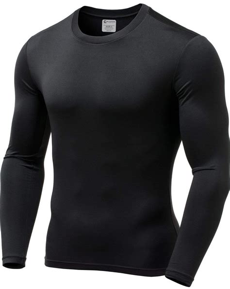 Self Pro Mens Thermal Compression Athletic Sports Ultra Soft Long